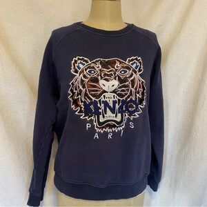Kenzo  Navy classic Tiger Sweatshirt